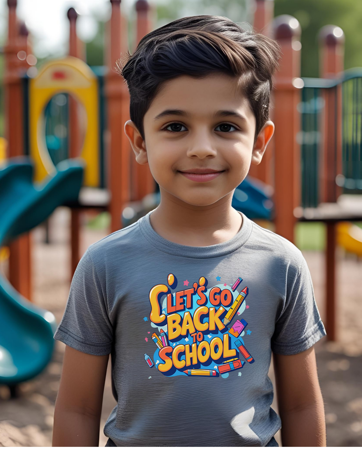 T-shirt Unisex “Let’s Go Back to School”