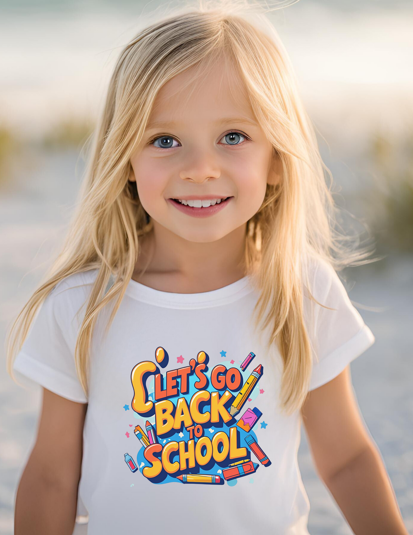 T-shirt Unisex “Let’s Go Back to School”