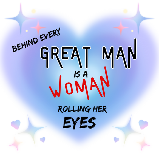 Sticker Women rolling her Eyes