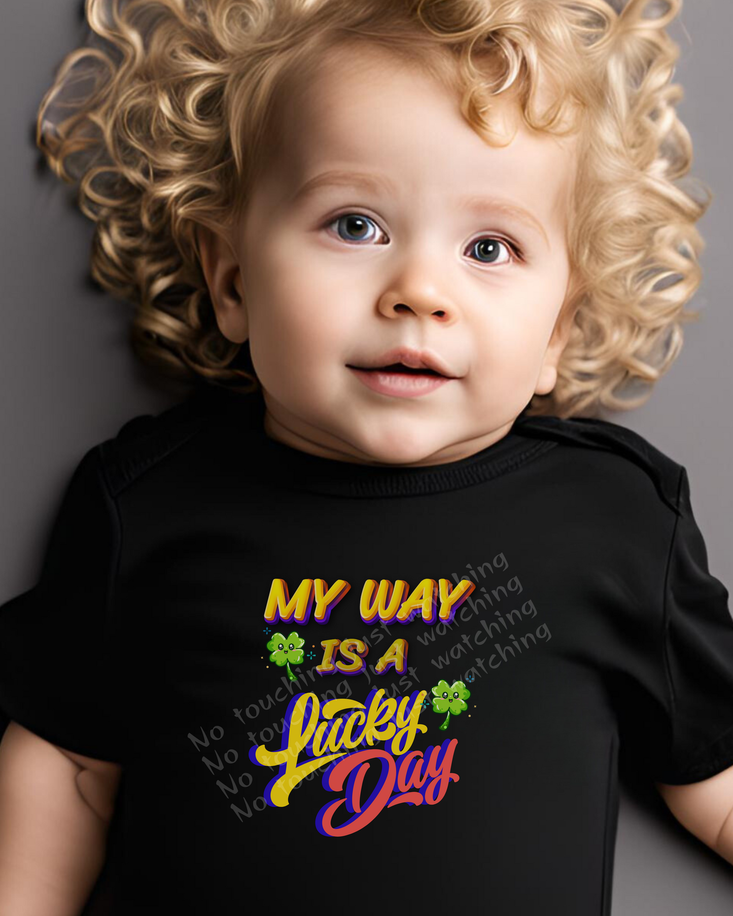 T-shirt Boy 100% Cotto my way or the Highway