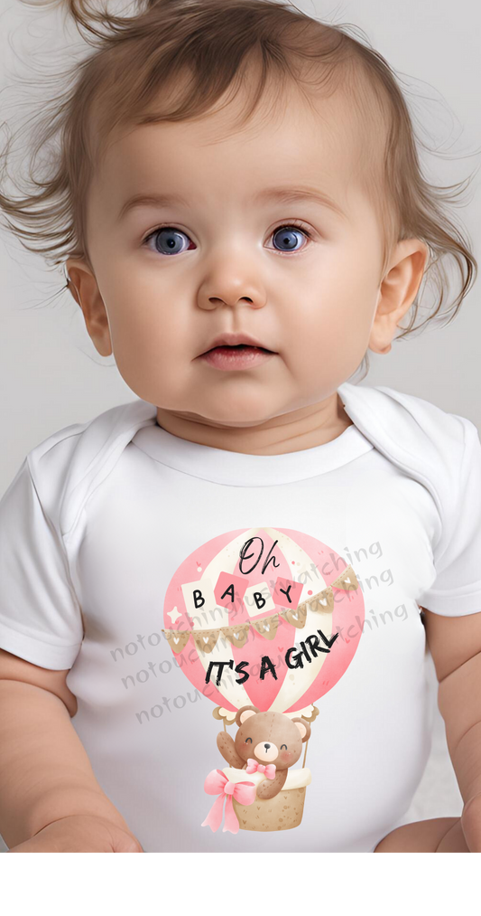 Baby BODYSUIT 100 % Cotton Oh Baby Girl