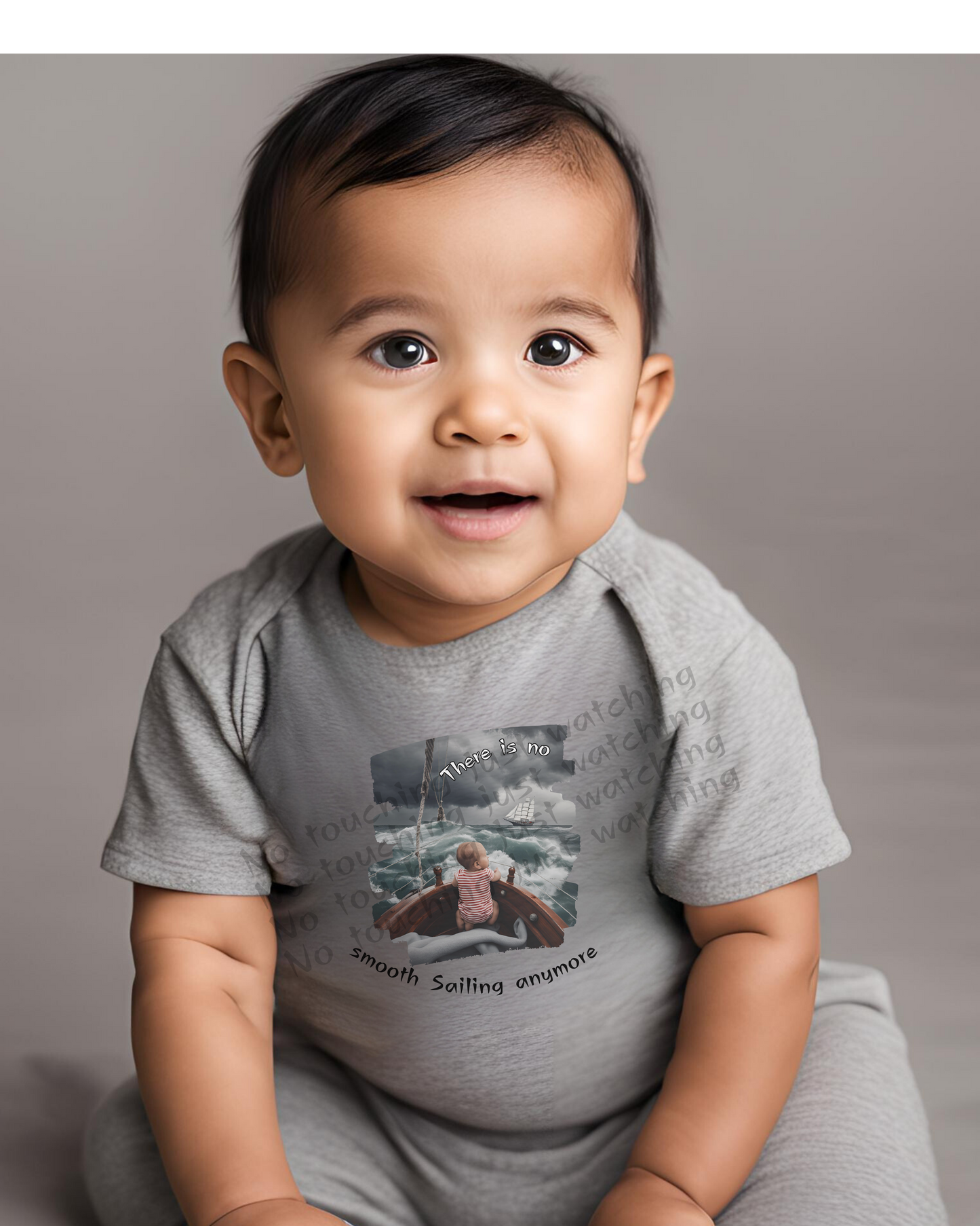 Baby BODYSUIT 100 % Cotton No smooth Sailing