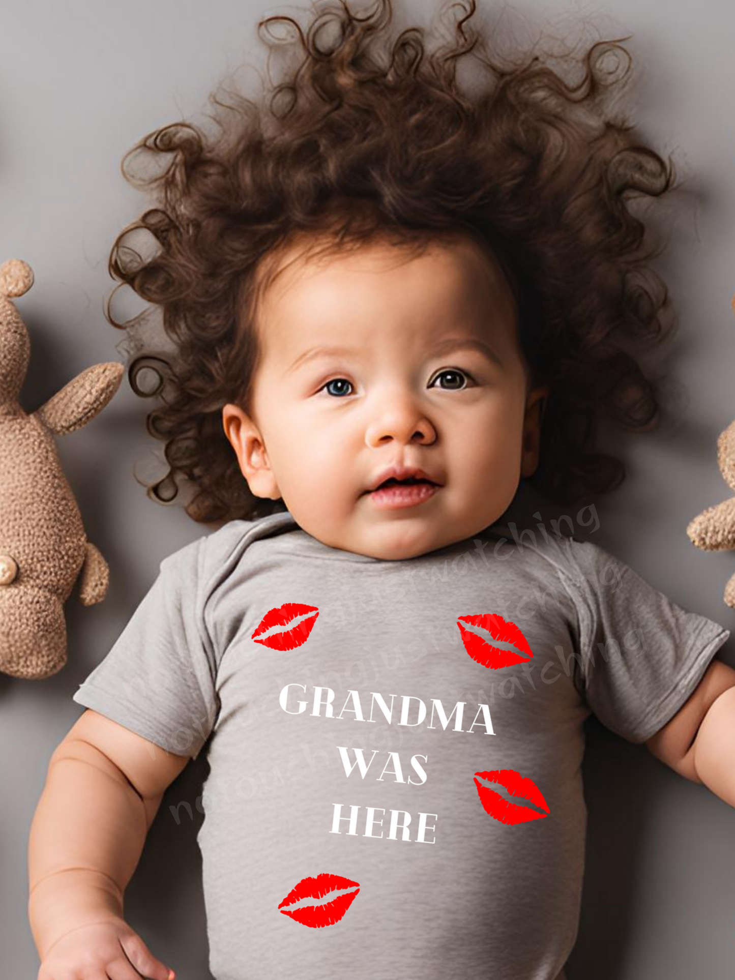 Baby BODYSUIT 100 % Cotton Grandma was here