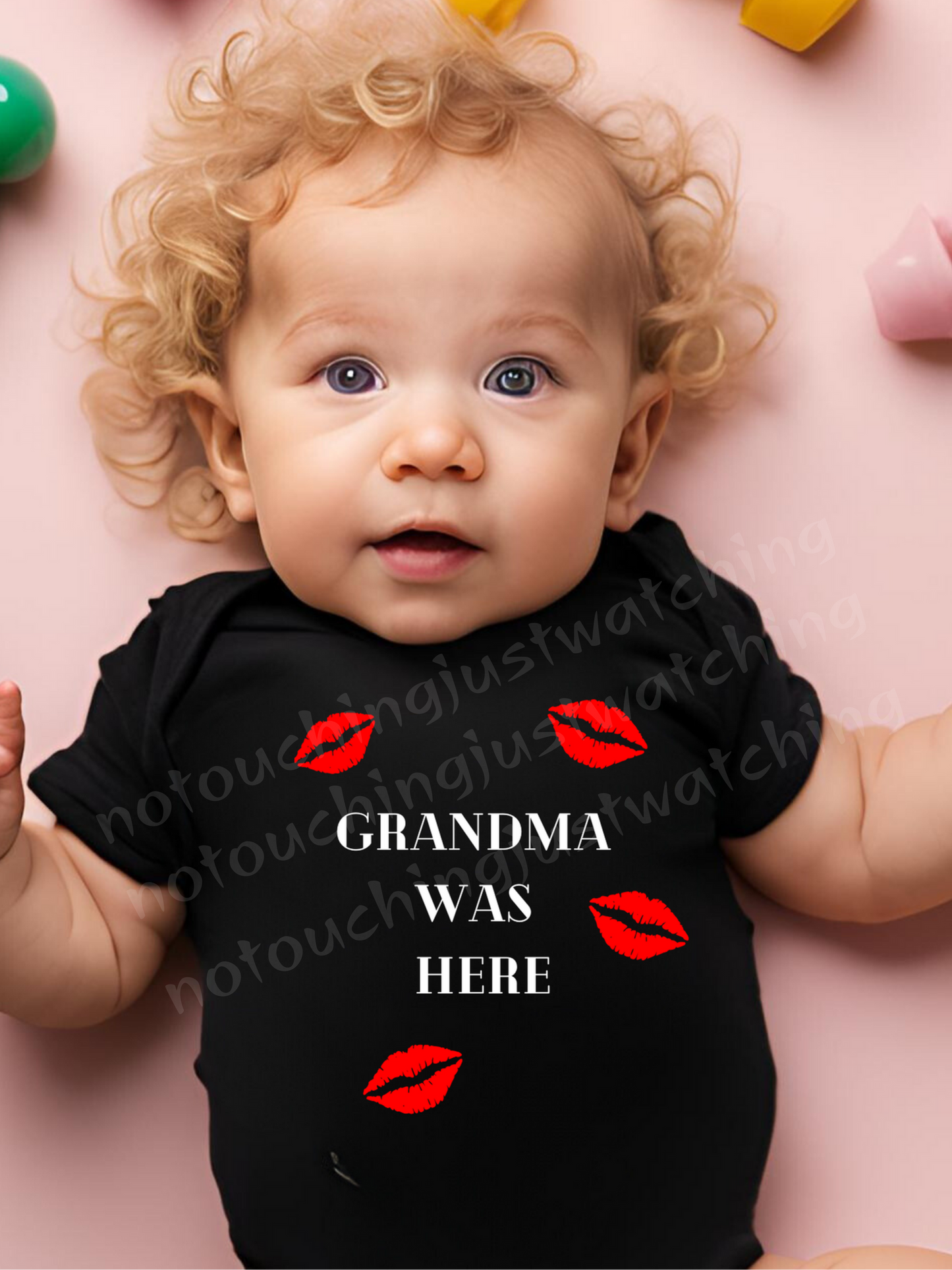 Baby BODYSUIT 100 % Cotton Grandma was here