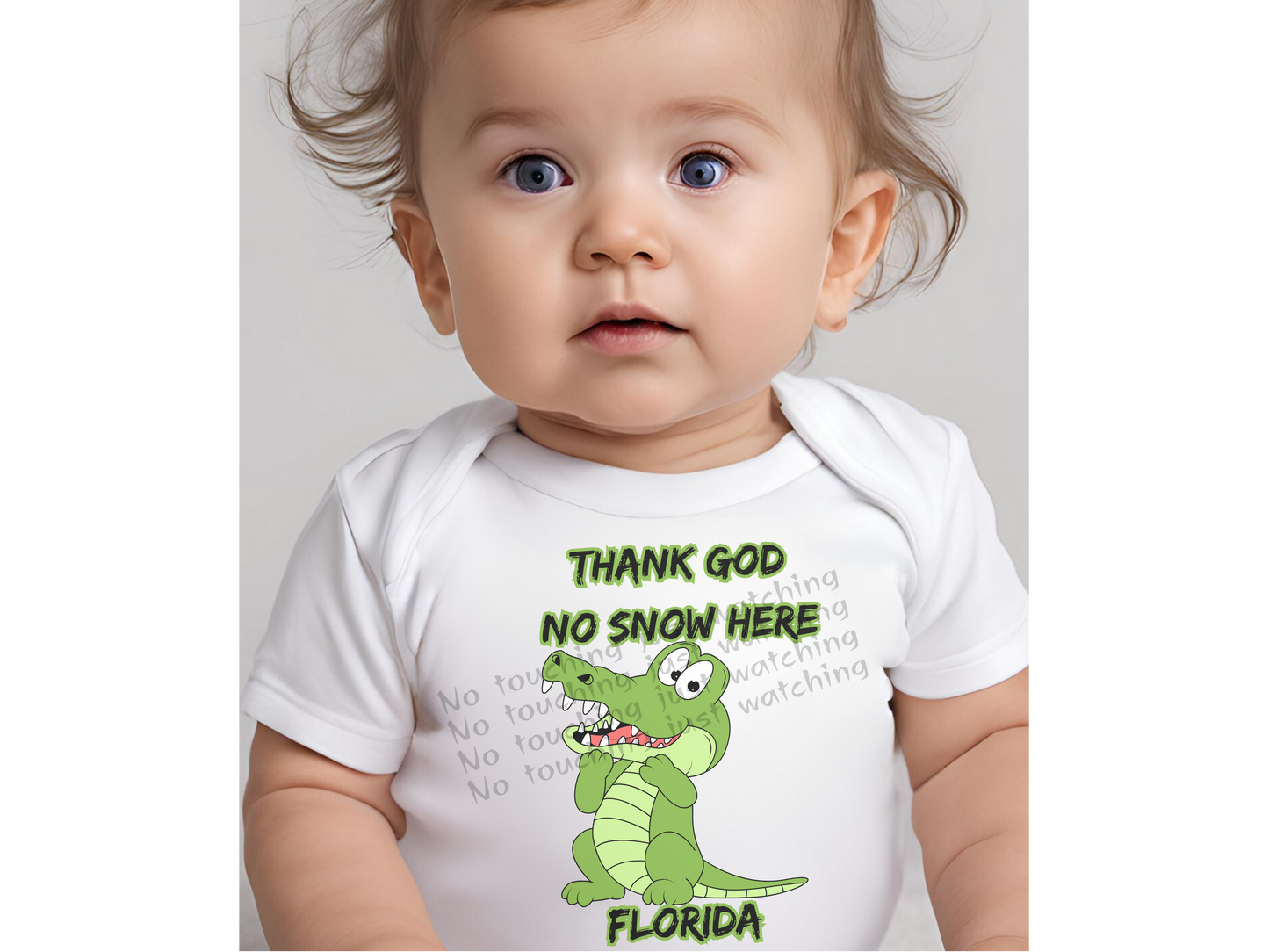 Baby BODYSUIT 100 % Cotton no Snow in Florida