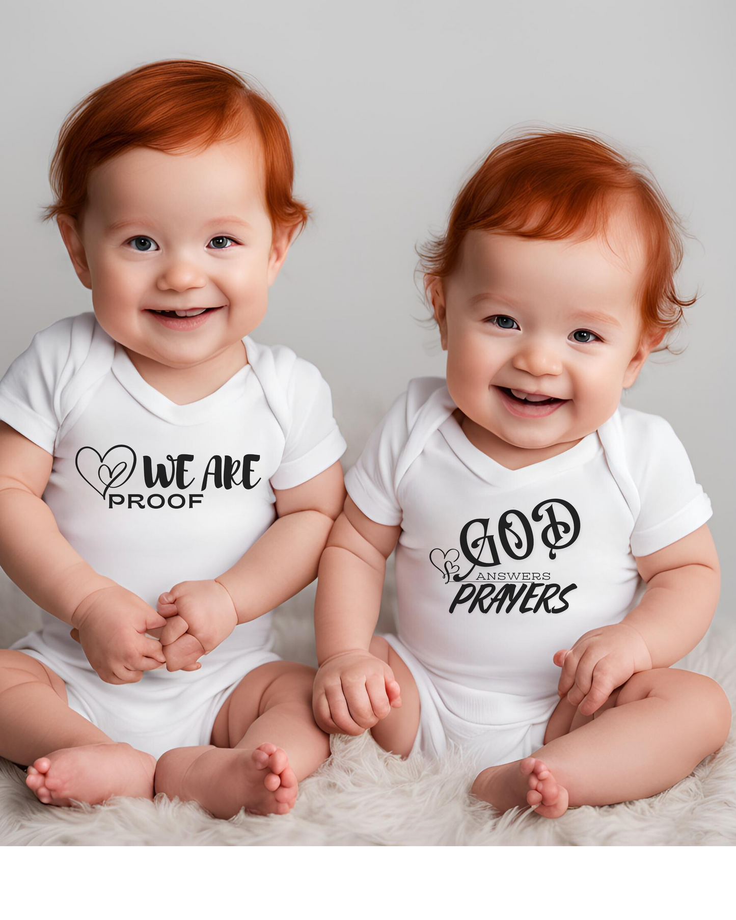 Baby BODYSUIT 100 % Cotton Proof of God