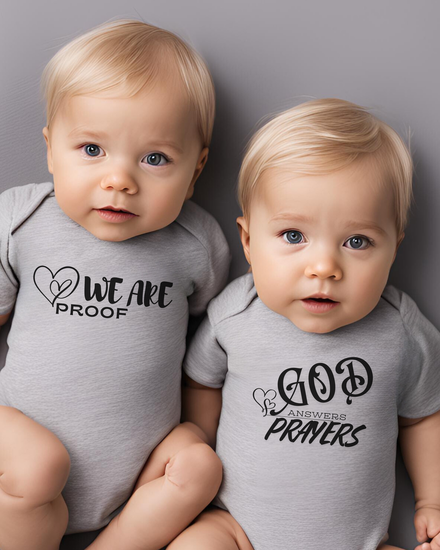 Baby BODYSUIT 100 % Cotton Proof of God